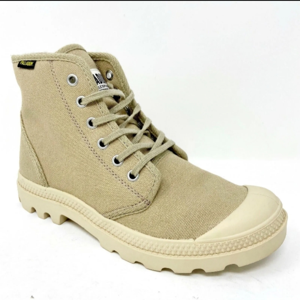 🆕Palladium Pampa Hi Originale Sahara Boot Beige Unisex Women's 9.5 Mens 8 - Picture 3 of 7